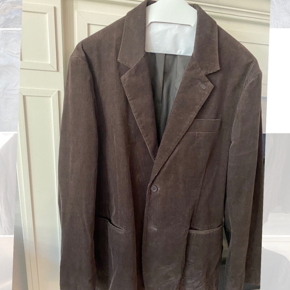 Brown corduroy jacket